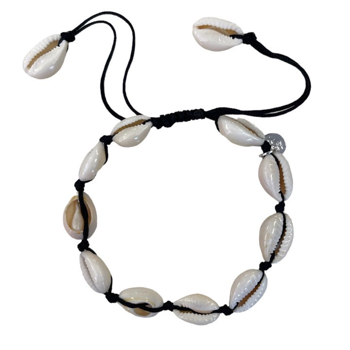 Fusskette mit Kauri Muscheln