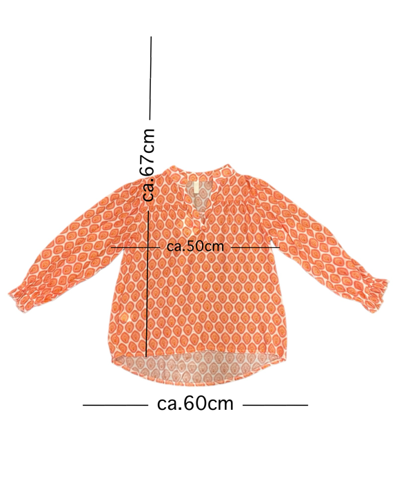 Bluse Shirt mit Muster