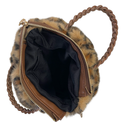 Handtasche AnimalPrint Kunstfell