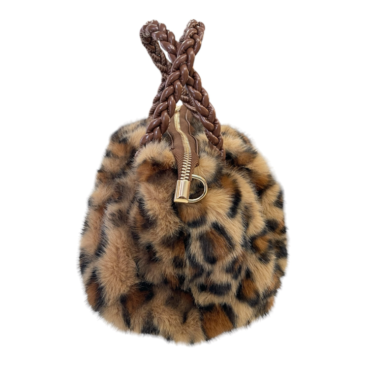 Handtasche AnimalPrint Kunstfell