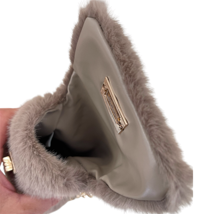 Handytasche Kunstfell Vegan