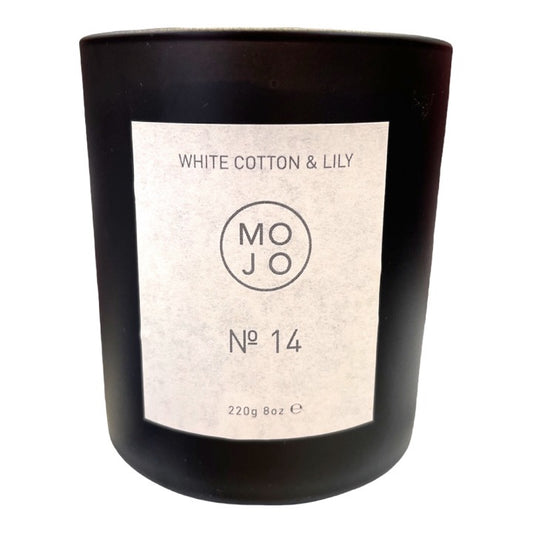 MOJO Duftkerze White Cotton & Lily No.14