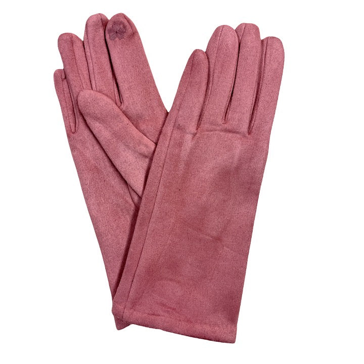 Vegan Damen Handschuhe Veloursleder Optik günstig online bestellen 