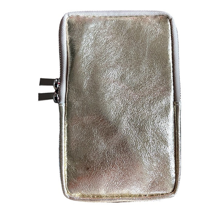 Handy Tasche/  Beutel Metallic Leder
