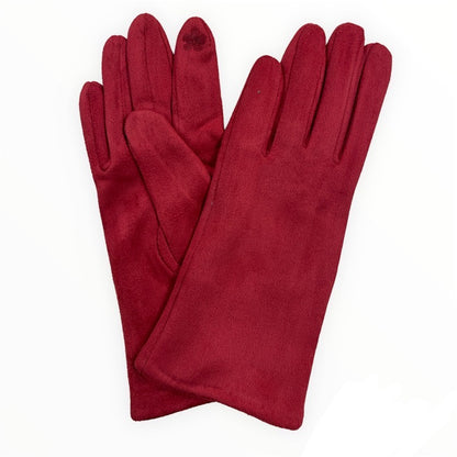 Vegan Damen Handschuhe Veloursleder Optik günstig online bestellen 