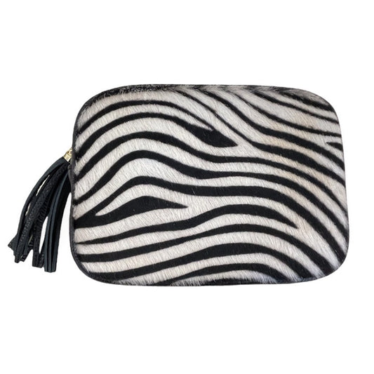 Tasche Handtasche Zebra Leder mit FellTasche Handtasche Zebra Leder mit Fell